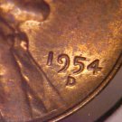 1954-D/D/D RPM#1 LINCOLN WHEAT CENT! -  CHOICE BU ~TOUGH VARIETY~! - F42DXXY