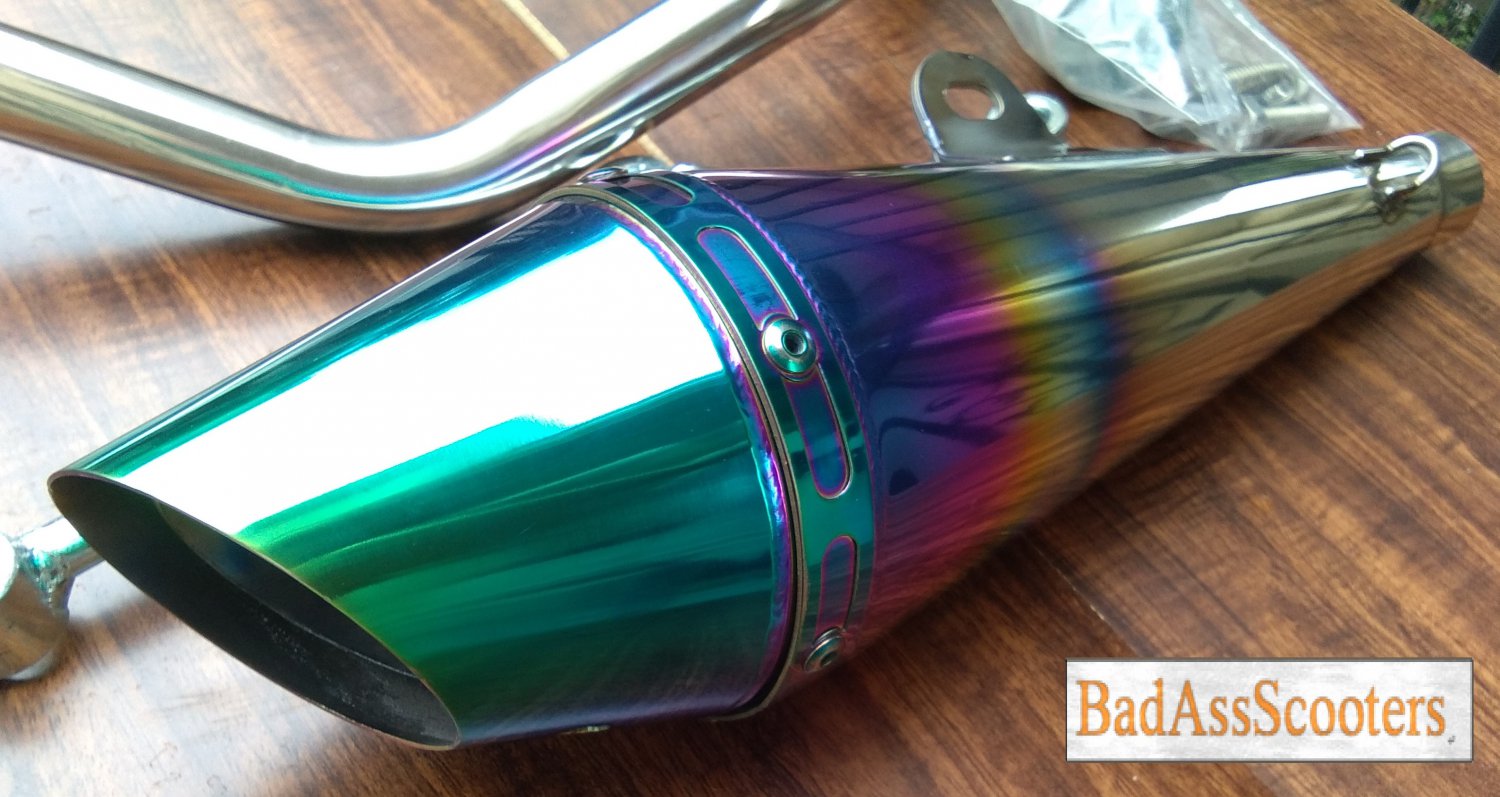 Ti GY6 125 / 150 Performance Exhaust System