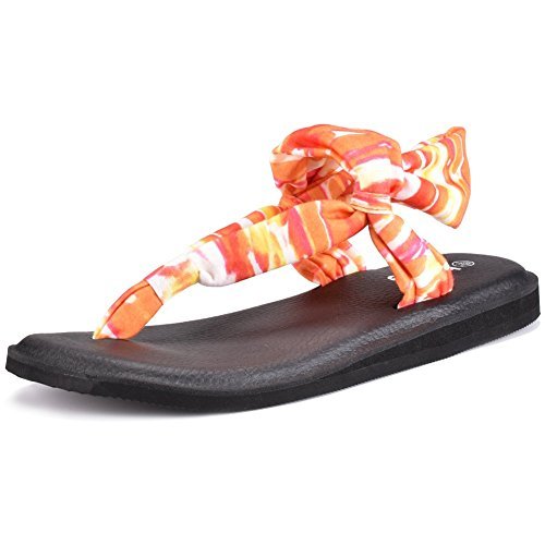 Boree Yoga Sling Sandals for Women, Slingback Yoga Mat Flip Flop Sandal