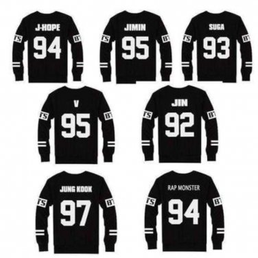 1pc free shipping bts member sweater