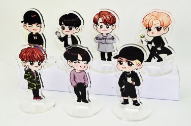 got7 7members/set  double face standee for free shipping