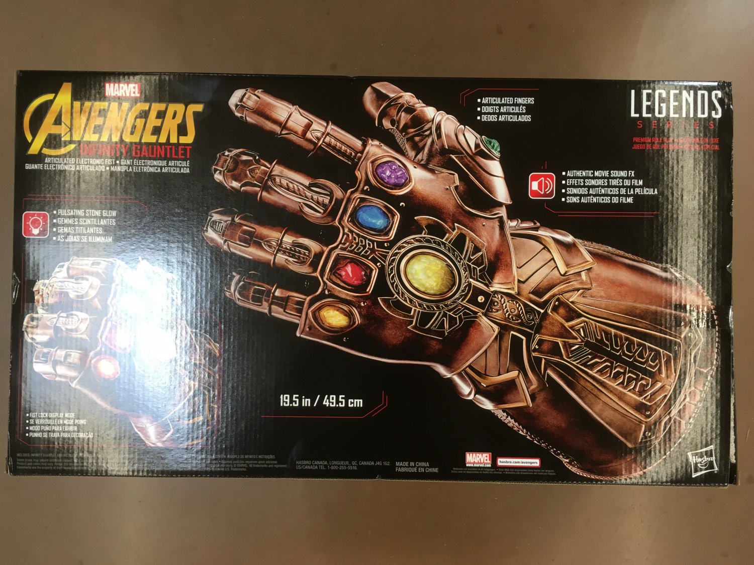 fully articulated infinity gauntlet