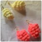 hand crocheted weightless earrings