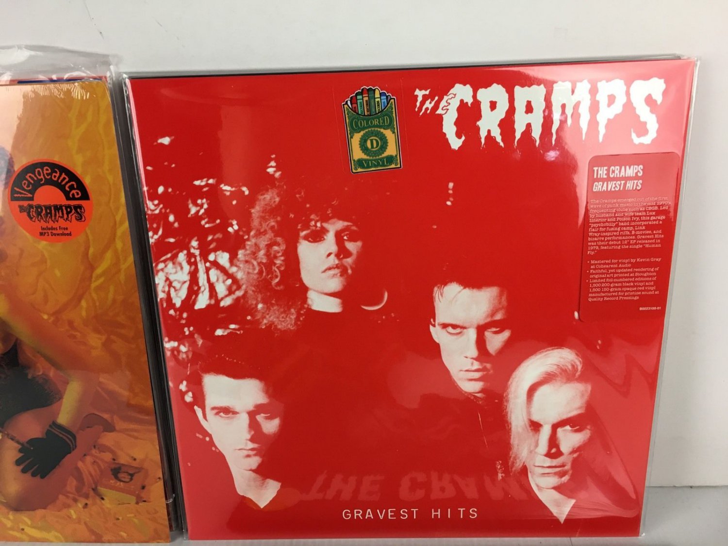 The Cramps LP Record Vinyl Collection Lot - BRAND NEW + Color Vinyl