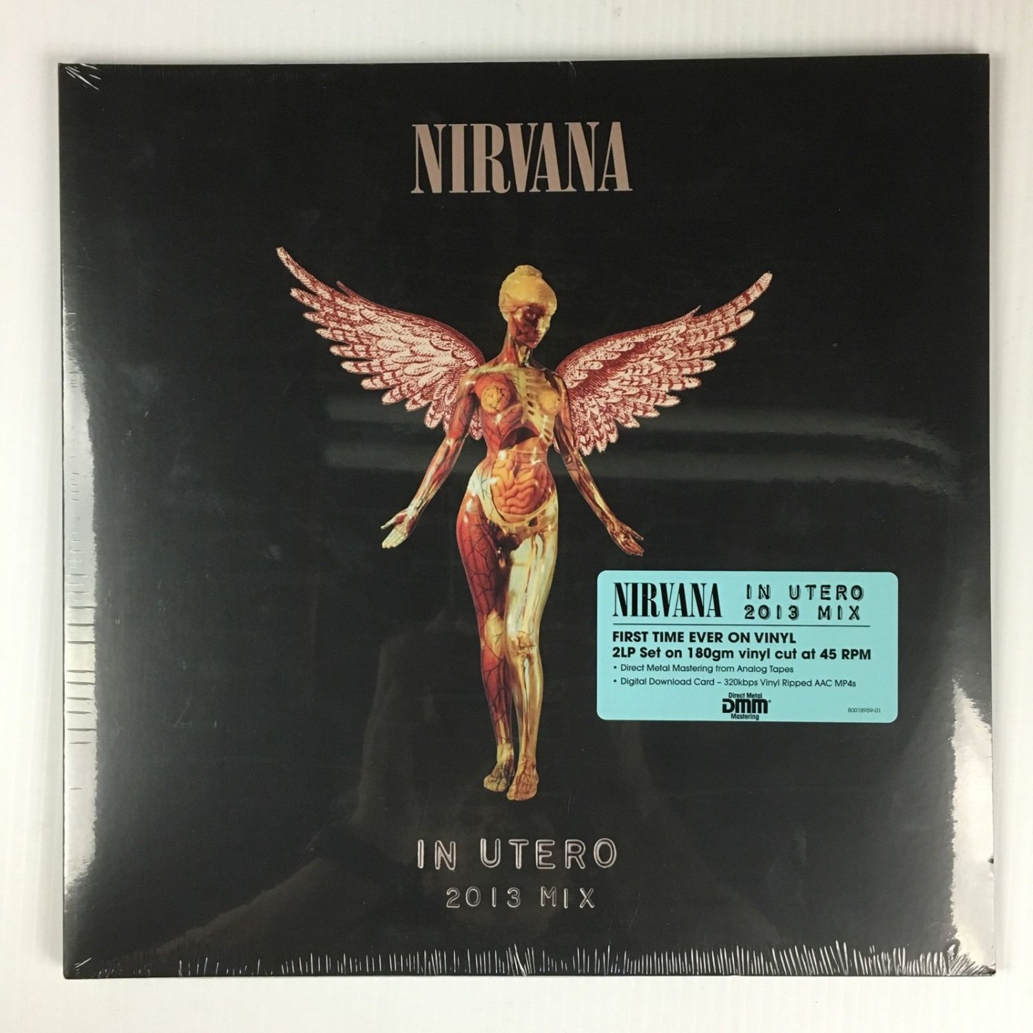 Nirvana - In Utero (2013 Mix) 2LP Record - BRAND NEW - 20th Anniversary