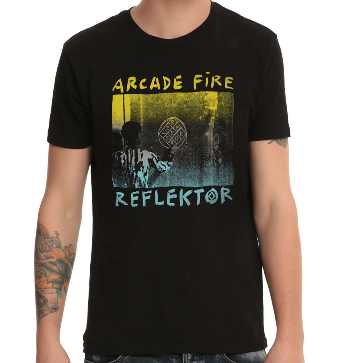 arcade fire reflektor t shirt