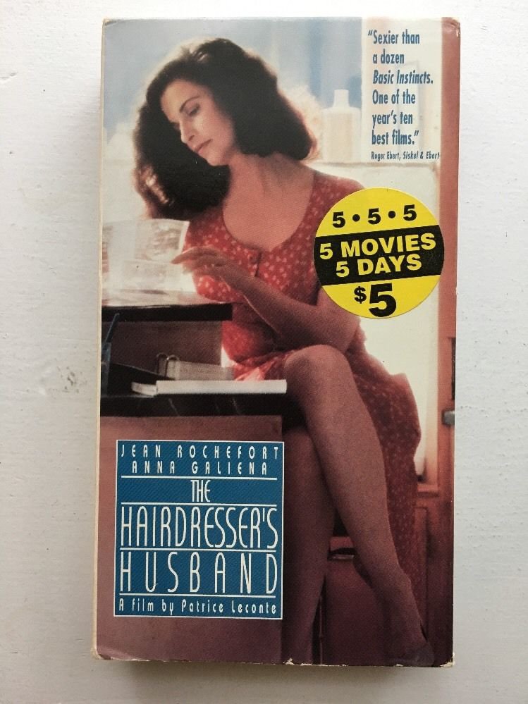 The Hairdressers Husband (VHS, 1993) Anna Galiena, Jean Rochefort