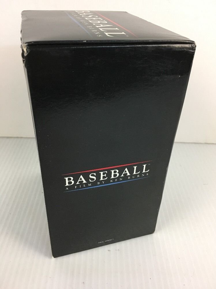 Baseball A Film by Ken Burns BMG Video Boxed Set (VHS, 1997, 5Tape Set)