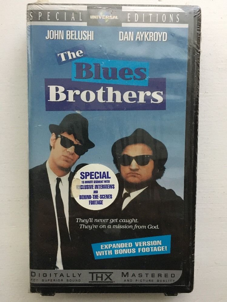 The Blues Brothers (1998, Video, VHS Format, Collector's) BRAND NEW