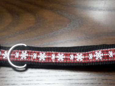 Plaid Snowflake Collar