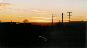 Sunset 4  10 x 13 framed