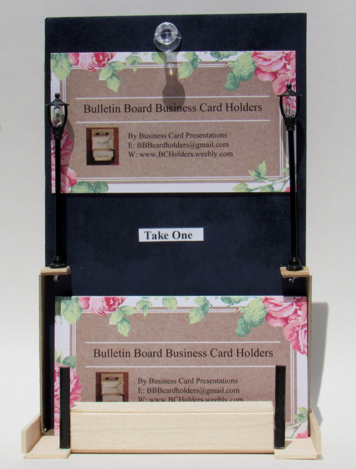 Handmade Bulletin Board Business Card Holders Bulletin Board Business Card Holders