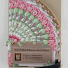 Handmade Bulletin Board Business Card Holders