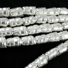 5 Strands Fancy Doll Shape Without Node Copper Brass Silver Plated 13x18mm Metal