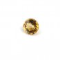 1 Pcs Natural Citrine Round Shape 11mm 5.90Cts Faceted Handmade Loose Gemstone