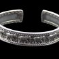 1Pcs Elephant Fancy Design Bracelet 925 Sterling Silver Black Oxidize Adjustable