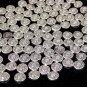 20 Pcs 925 Silver Plated 9mm Saucer Spacer Hole Beads For Jewelry Making Charms