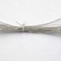 100 Pcs Head Pins Silver/Gold Plating Over Brass Thin 28 Gauge Wire Bead 2.5"