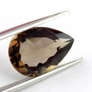 Wholesale Lot Natural Smoky Quartz Pear Shape 13x18mm Normal Cut Loose Gemstone