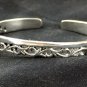 1 Pcs Floral Design Lovely Shape Bracelet 925 Sterling Silver Black Oxidize