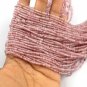 5 Strand Cherry Quartz Rondelle Approx 2.5mm Micro Faceted Gemstone 13" Long