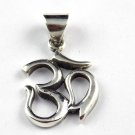 1 Pcs Aum (OM) Shape Design Beautiful Pendant 925 Sterling Silver Black Oxidize.