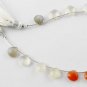 1 Strand Multi Moonstone Gemstone Faceted Heart Shape 8x8-9x9mm Beads 7" Long