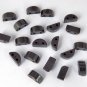 10 Pcs Lot Hematite D Shape 5x10mm Double Hole Making Arched Bracelet Gemstone