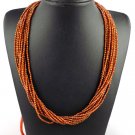 10 Strands Natural Hessonite Gemstone Faceted Rondelle 2-2.5mm Fine Necklace.
