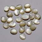 Wholesale Lot Rare Mother Of Pearl Oval Shape Cabochon Jewelry Loose Gemstone