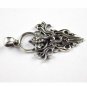 1 Pcs Fancy Ganesh Shape Designer 925 Sterling Silver Oxidize Stunning Pendant