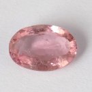 1 Piece Natural Pink Tourmaline Oval 8x11mm 2.77Cts Normal Cut Loose Gemstone