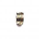 Lovely 7 No. Old Vintage Spinner Silver ring,Bronze Rose Gold 925 Silver Plated