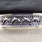 1 Pcs Fish Pattern Design Bracelet 925 Sterling Silver Black Oxidize Adjustable