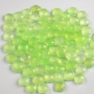 25Pcs Wholesale Natural Green Aqua Chalcedony Loose Cut Faceted Square Gemstone.