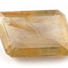 1 Pieces Natural Golden Rutile Fancy 13x19mm 16.11Cts Normal Cut Loose Gemstone
