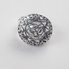 1 Pcs Floral Design Style Ring 925 Sterling Silver High Polished Lovely Ring