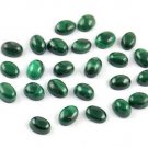 Wholesale Lot Rare Malachite Oval Shape Cabochon Cut Handmade Loose Gemstone
