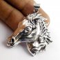 1 Pcs 925 Sterling Silver Sparkling Horse Face Black Oxidize Stunning Pendant