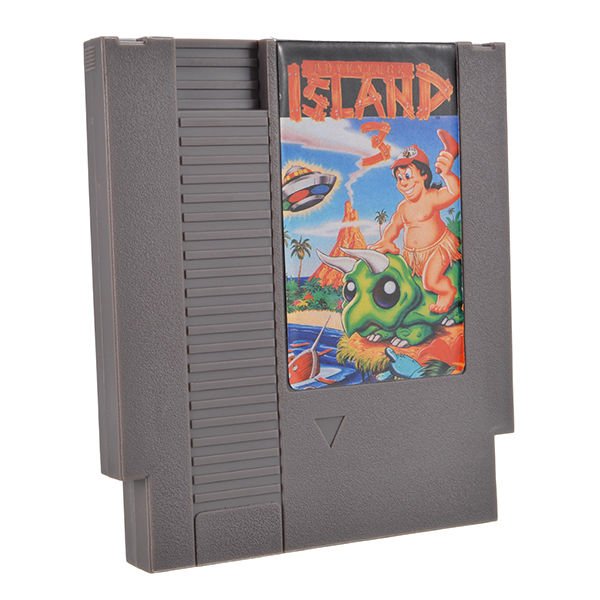 Hudson's Adventure Island 3 72 Pin 8 Bit Game Card Cartridge for NES Nintendo