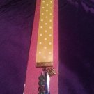 Yellow Polka Dot RibbonMark