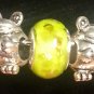 Silver Frog Bangle