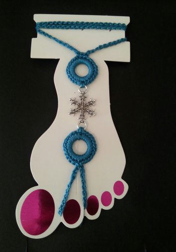 Snowflake Barefoot Sandals