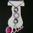 Lilac Barefoot Sandals