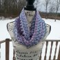 Call Me Chunk Infinity Scarf in Purple