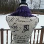 Purple Wrap Shawl
