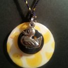 Rubba Duck Washer Necklace