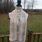 Call Me Chunk Infinity Scarf in Peach