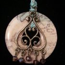 Old World Charm Washer Necklace Old World Charm Washer Necklace