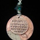Wanderlust Washer Necklace